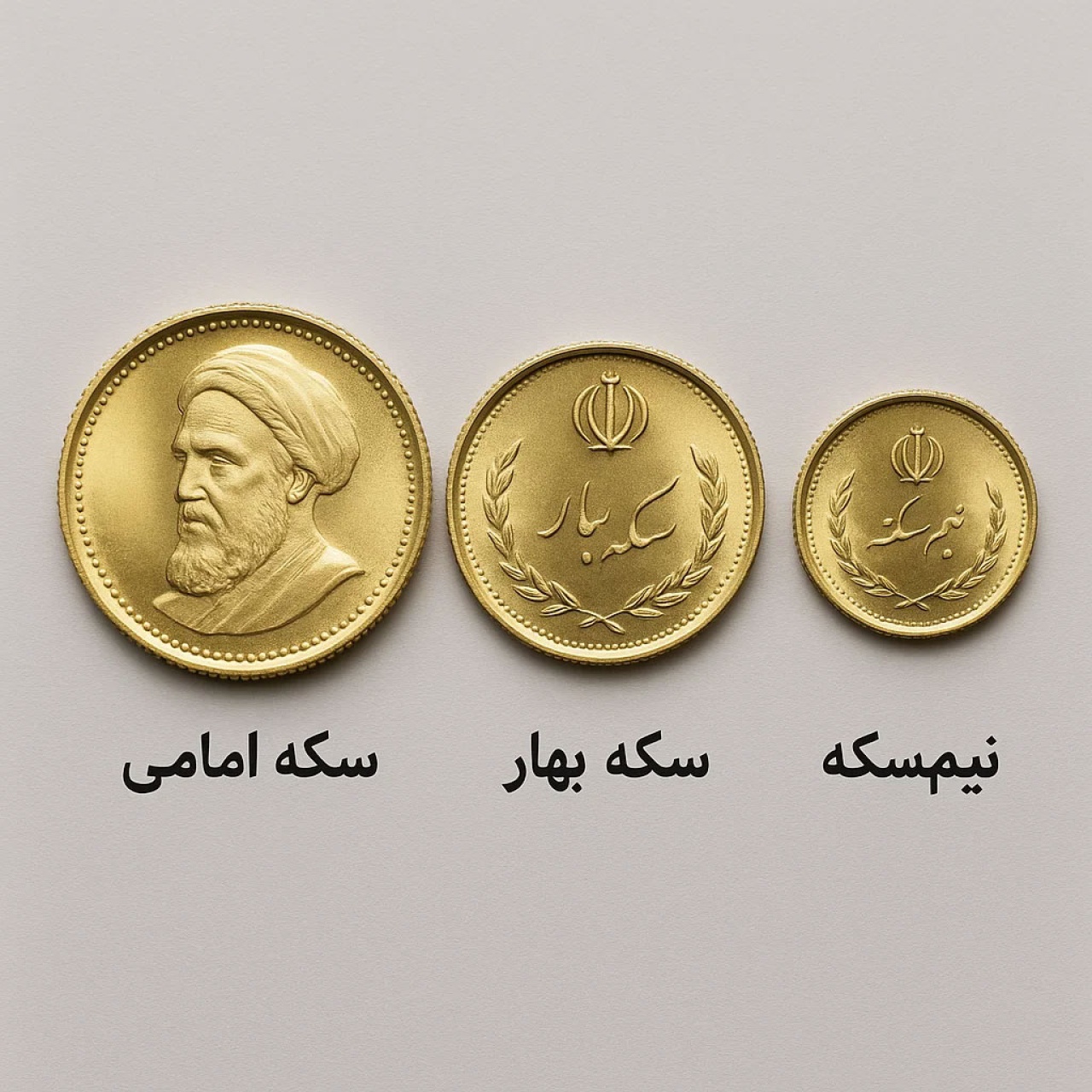 فرق سکه امامی، سکه بهار و نیم‌سکه چیه؟ کدوم برای سرمایه‌گذاری بهتره؟