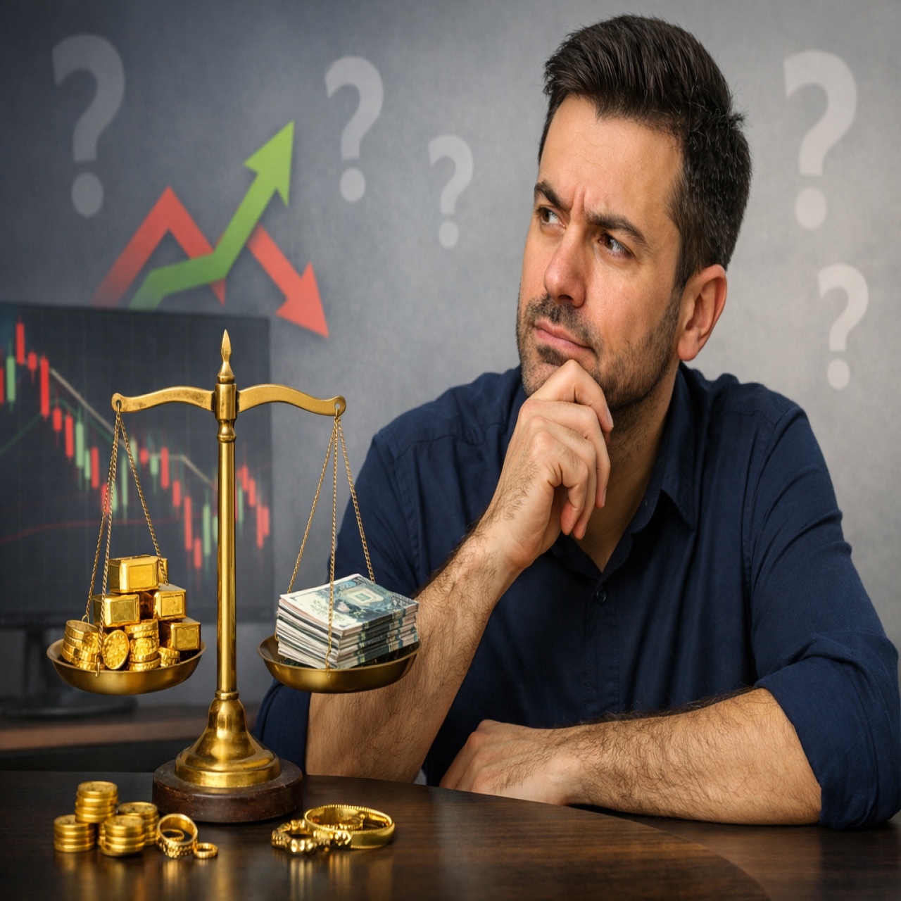 الان طلا بخریم یا نه؟ بررسی منطقی خرید طلا در شرایط اقتصادی امروز